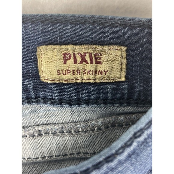 Silver Womens Jeans Blue Pixie Super Skinny 29x31 (27x28‎ Measured) - Picture 5 of 16